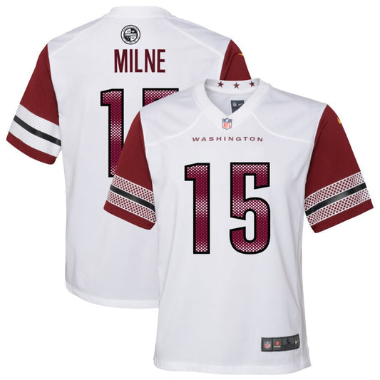 Dax Milne Washington Commanders Nike Youth Game Player Jersey - White