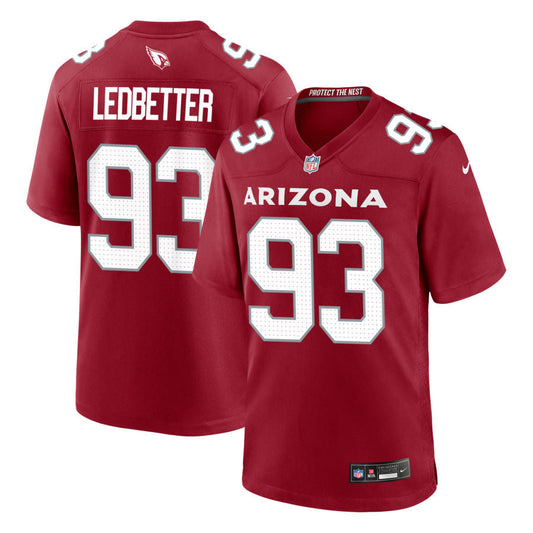 Jonathan Ledbetter Arizona Cardinals Nike Game Jersey - Cardinal