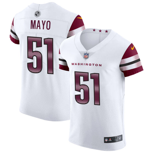 David Mayo Washington Commanders Nike Vapor Untouchable Elite Jersey - White