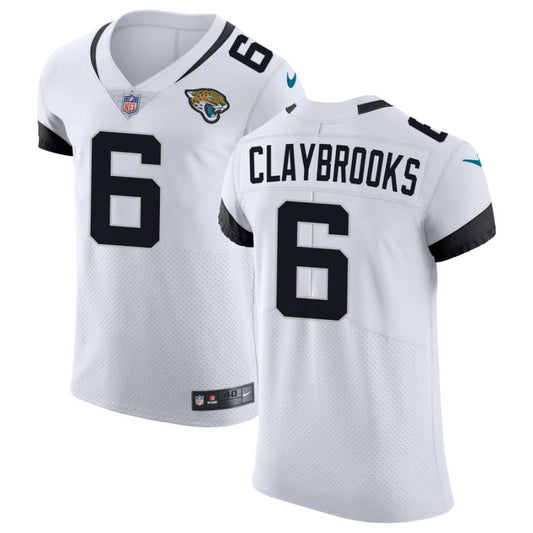 Chris Claybrooks Jacksonville Jaguars Nike Vapor Untouchable Elite Jersey - White