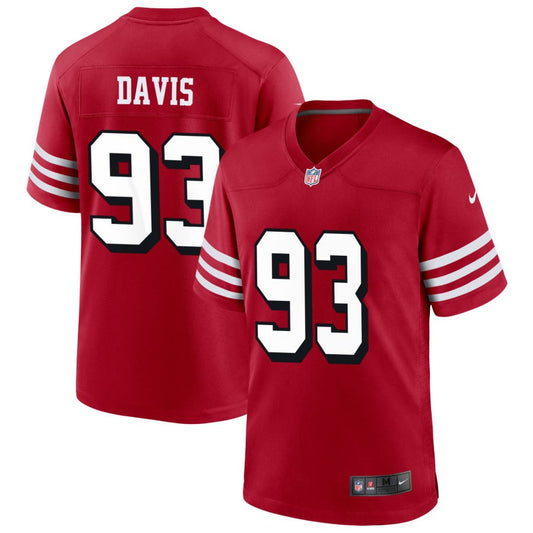 Kalia Davis San Francisco 49ers Nike Alternate Game Jersey - Scarlet