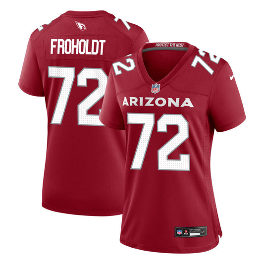 Hjalte Froholdt Arizona Cardinals Nike Women's Game Jersey - Cardinal