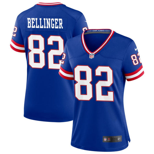 Daniel Bellinger New York Giants Nike Women's Classic Game Jersey - Royal