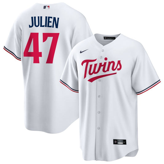 Edouard Julien Minnesota Twins Nike Home Replica Jersey - White
