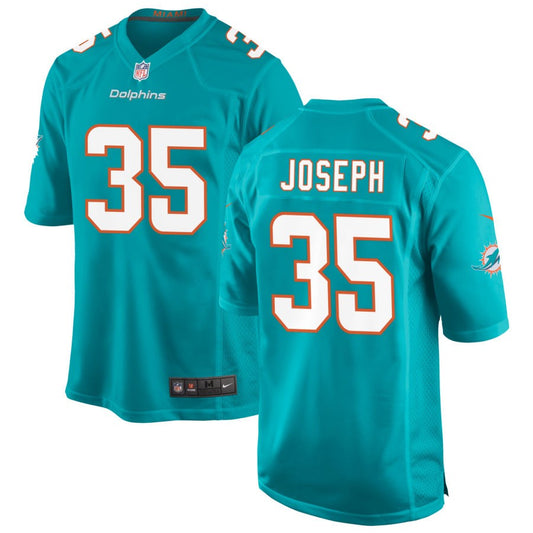 Kelvin Joseph Miami Dolphins Nike Game Jersey - Aqua