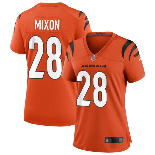 Joe Mixon Cincinnati Bengals Nike Women's Alternate Game Jersey - Orange