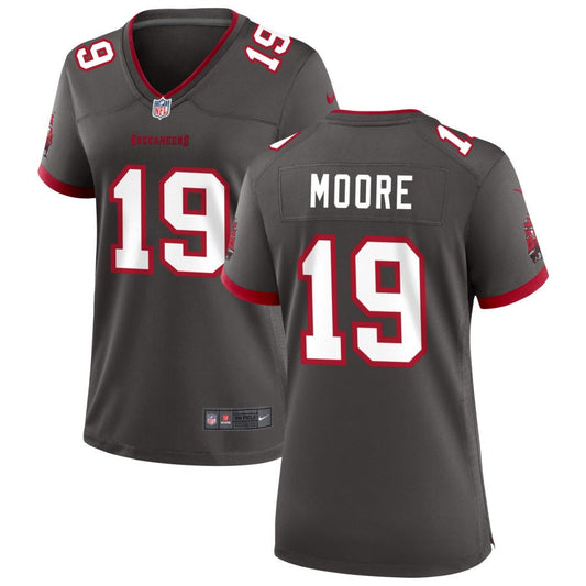 David Moore Tampa Bay Buccaneers Nike Women's Alternate Game Jersey - Pewter