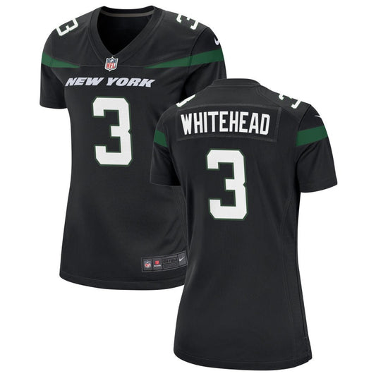 Jordan Whitehead New York Jets Nike Women's Alternate Game Jersey - Stealth Black