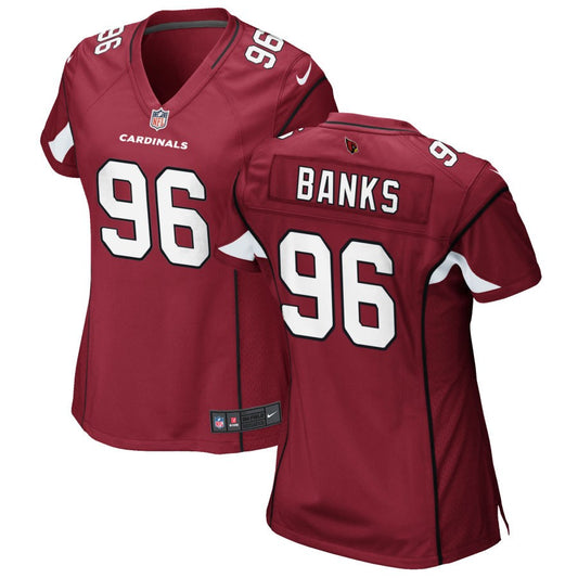 Eric Banks Arizona Cardinals Nike Women's Game Jersey - Cardinal