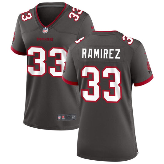 Jose Ramirez Tampa Bay Buccaneers Nike Women's Alternate Game Jersey - Pewter