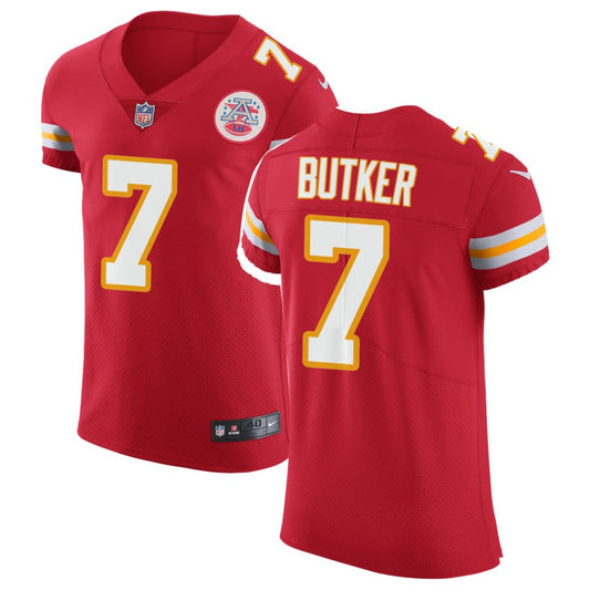 Harrison Butker Kansas City Chiefs Nike Vapor Untouchable Elite Jersey - Red