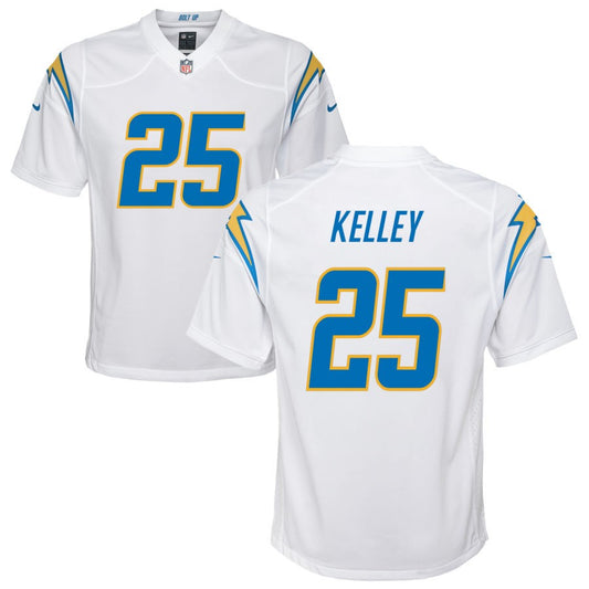 Joshua Kelley Los Angeles Chargers Nike Youth Game Jersey - White