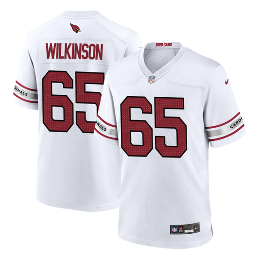 Elijah Wilkinson Arizona Cardinals Nike Game Jersey - White