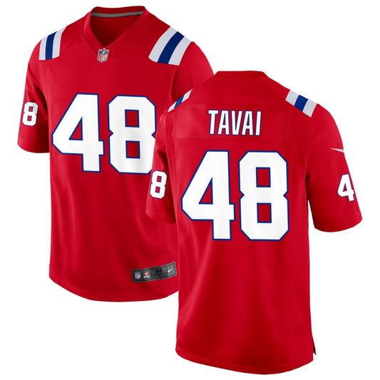 Jahlani Tavai New England Patriots Nike Alternate Jersey - Red