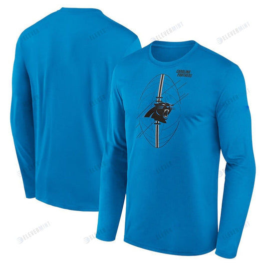 Carolina Panthers Legend Icon Long Sleeve T-Shirt - Blue