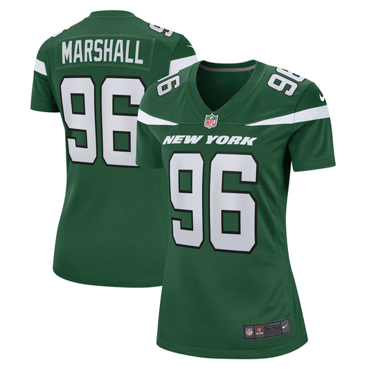 Jonathan Marshall New York Jets Nike Women's Game Jersey - Gotham Green