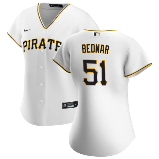David Bednar Pittsburgh Pirates Nike Women's Home Replica Jersey - White