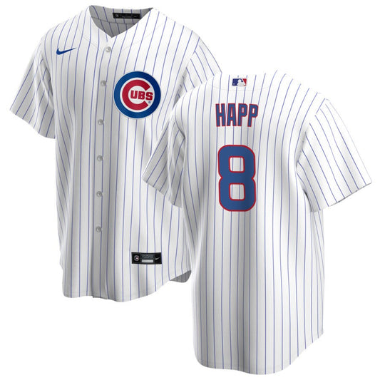 Ian Happ Chicago Cubs Nike Home Replica Jersey - White