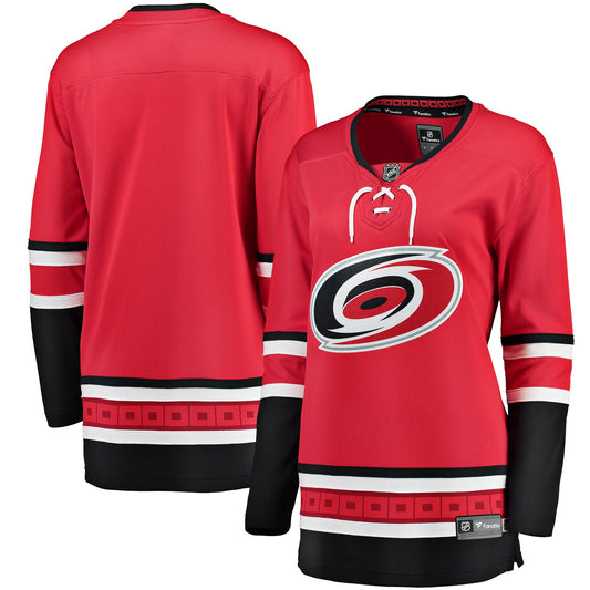 Carolina Hurricanes Fanatics Branded Women's Breakaway Home Jersey - Red