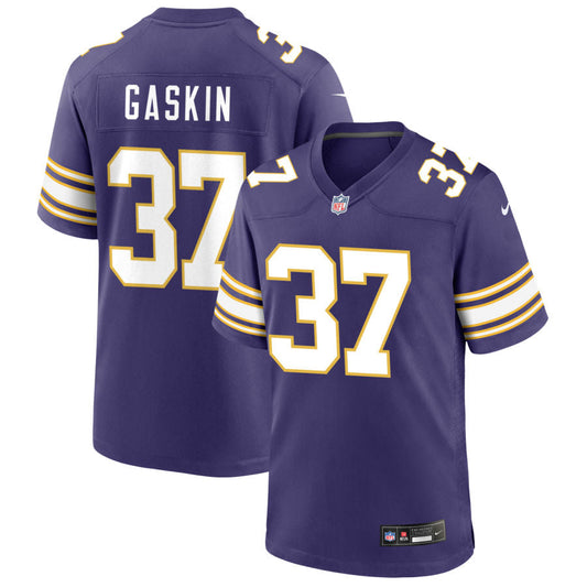 Myles Gaskin Minnesota Vikings Nike Classic Game Jersey - Purple