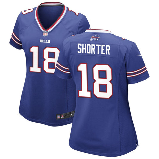 Justin Shorter Buffalo Bills Nike Women's Game Jersey - Royal