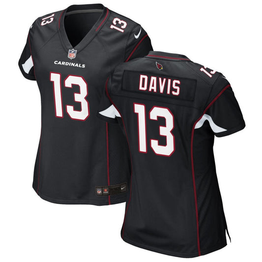 Kaden Davis Arizona Cardinals Nike Women's Alternate Game Jersey - Black