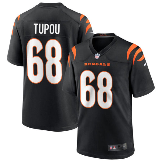 Josh Tupou Cincinnati Bengals Nike Youth Logo Game Jersey - Black