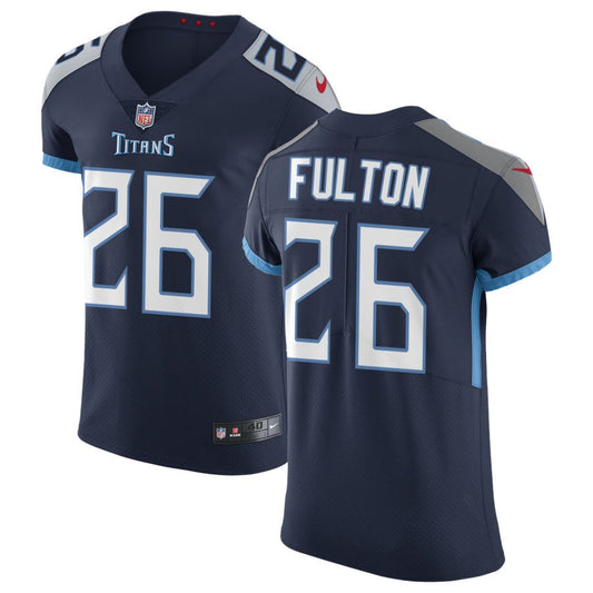 Kristian Fulton Tennessee Titans Nike Vapor Untouchable Elite Jersey - Navy