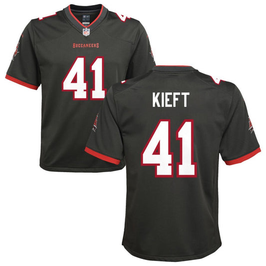 Ko Kieft Tampa Bay Buccaneers Nike Youth Alternate Game Jersey - Pewter