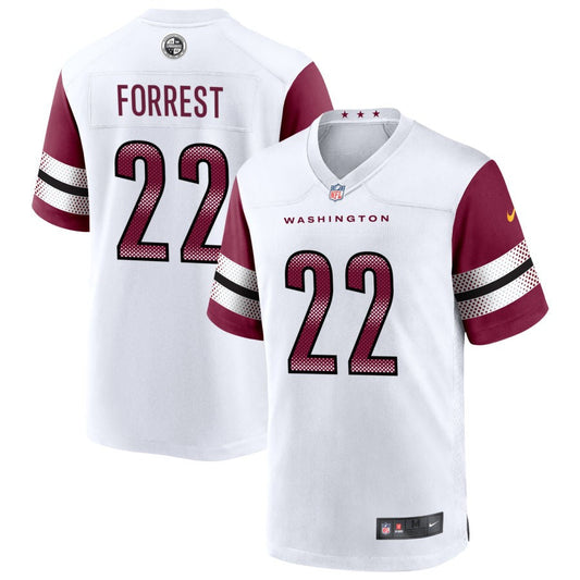 Darrick Forrest Washington Commanders Nike Game Player Jersey - White