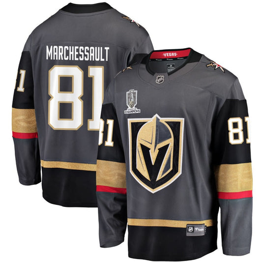 Jonathan Marchessault  Vegas Golden Knights Fanatics Branded 2023 Stanley Cup Champions Alternate Breakaway Jersey - Black