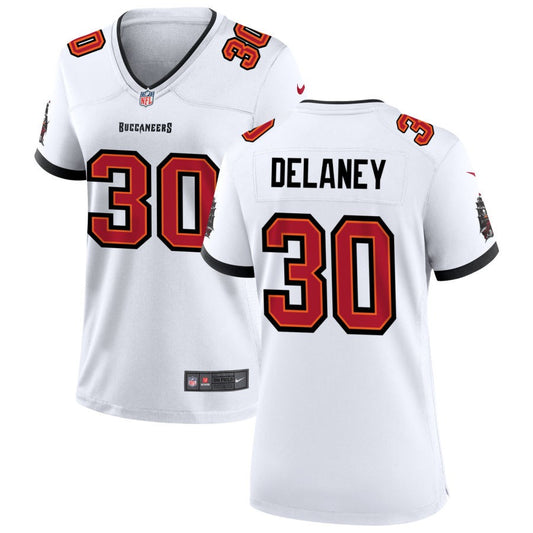 Dee Delaney Nike Tampa Bay Buccaneers Women's Game Jersey - White