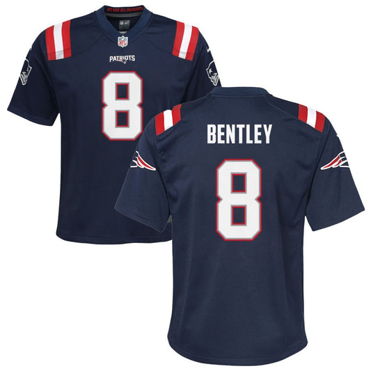 Ja'Whaun Bentley New England Patriots Nike Youth Game Jersey - Navy