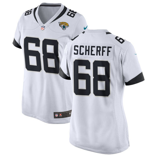Brandon Scherff Jacksonville Jaguars Nike Women's Game Jersey - White