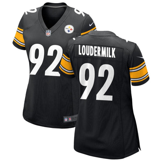 Isaiahh Loudermilk Pittsburgh Steelers Nike Women's Game Jersey - Black