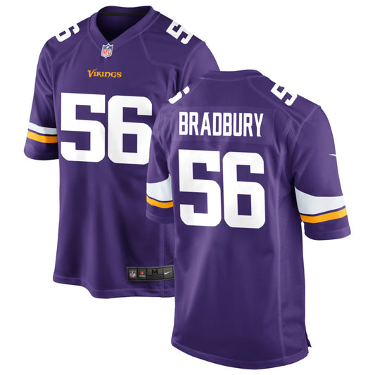 Garrett Bradbury Minnesota Vikings Nike Vapor Untouchable Elite Jersey - Purple