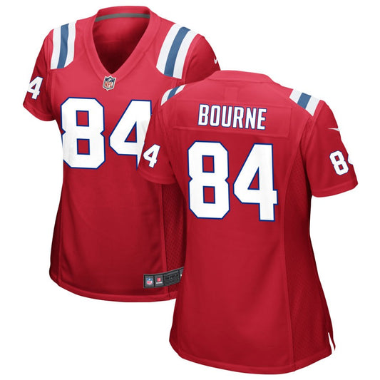 Kendrick Bourne New England Patriots Nike Women's Alternate Jersey - Red