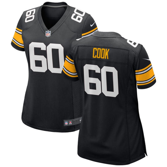 Dylan Cook Pittsburgh Steelers Nike Women's Alternate Game Jersey - Black