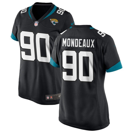 Henry Mondeaux Jacksonville Jaguars Nike Women's Jersey - Black