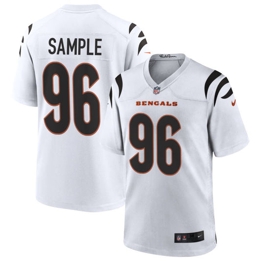 Cam Sample Cincinnati Bengals Nike Game Jersey - White
