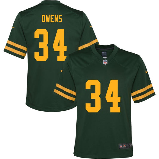 Jonathan Owens Green Bay Packers Nike Youth Alternate Jersey - Green