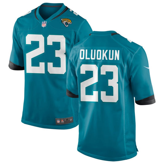 Foyesade Oluokun Jacksonville Jaguars Nike Youth Game Jersey - Teal
