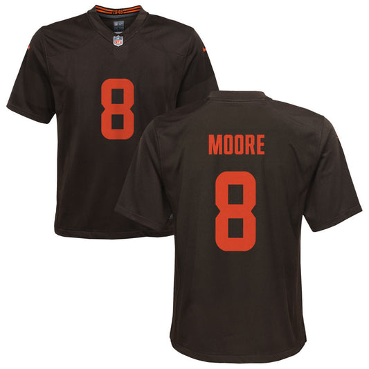 Elijah Moore Cleveland Browns Nike Youth Alternate Game Jersey - Brown