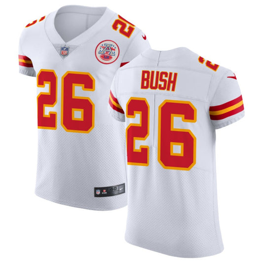 Deon Bush Kansas City Chiefs Nike Vapor Untouchable Elite Jersey - White