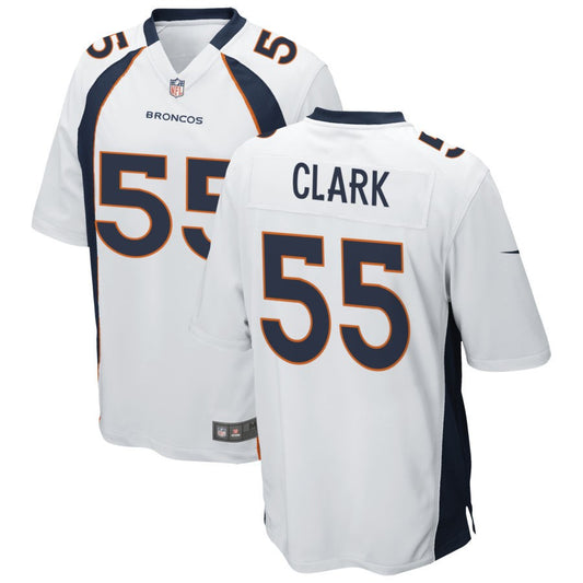 Frank Clark Denver Broncos Nike Game Jersey - White