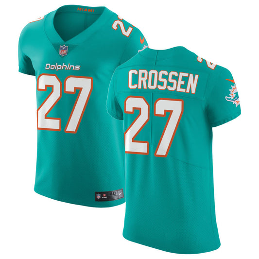 Keion Crossen Miami Dolphins Nike Vapor Untouchable Elite Jersey - Aqua
