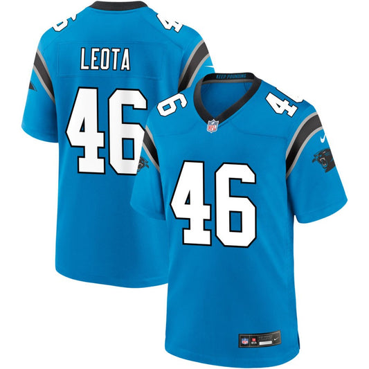 Eku Leota  Carolina Panthers Nike Alternate Game Jersey - Blue