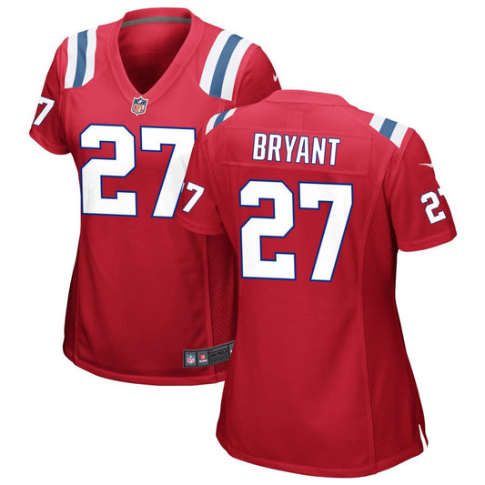 Myles Bryant New England Patriots Nike Women's Alternate Jersey - Red