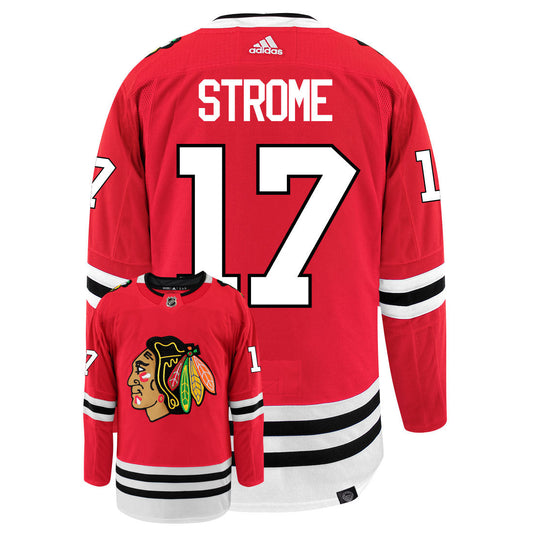 Dylan Strome Chicago Blackhawks Adidas Primegreen Authentic NHL Hockey Jersey