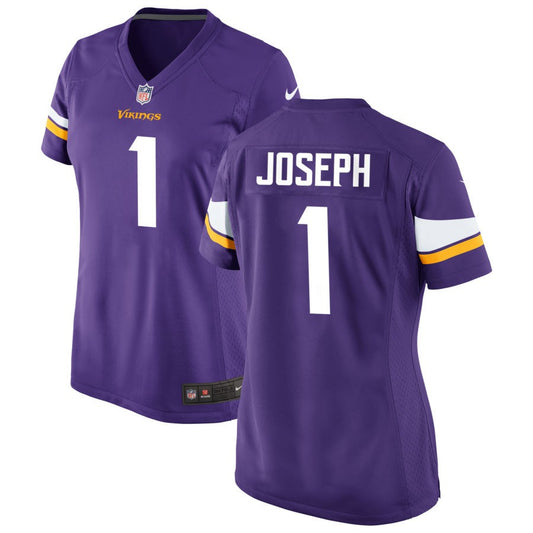 Greg Joseph Minnesota Vikings Nike Women's Game Jersey - Purple
